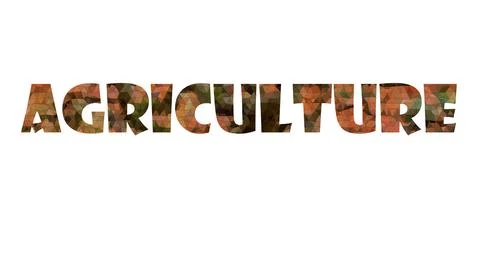 AGRICULTURE Stock Illustration