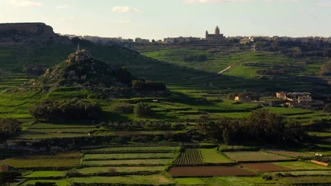 Agriculture in malta Stock Footage 108634809