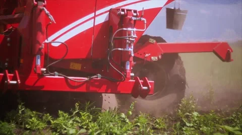 Agriculture seeder Stock Footage 64299463