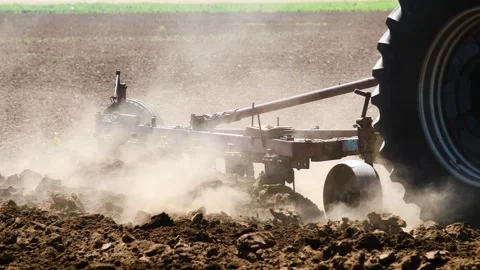Agriculture with a tractor Stock-Footage 328226949