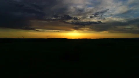 Agriculturesunset 10 Stock Footage 212703035