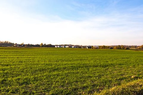 Agricutlure fields Stock-Fotos