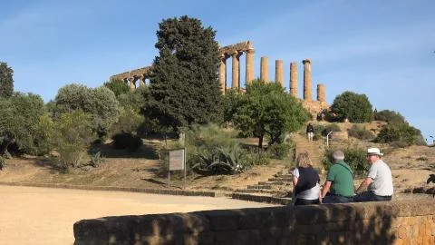 Agrigento (Sicily): Juno Tempio Stock Photos