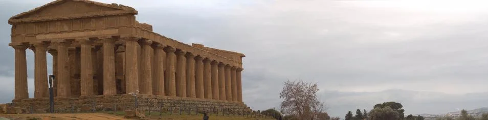 Agrigento- temple Stock Photos