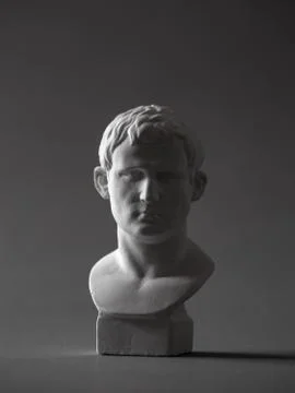Agrippa plaster figure. for drawing. Stock Photos