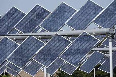 Agrivoltaic Stock Photos