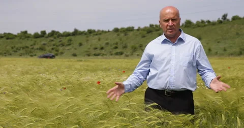 Agronomist Interview Television Debate Press Transmission Agronomy Information Stock Footage 66876807