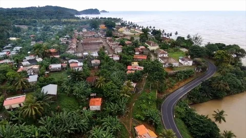 Agua Ize bay panoramic Stock Footage 88136033