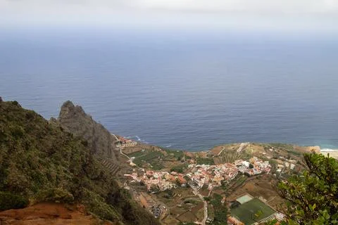 Agulo village Stock Photos