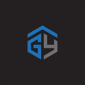 AGY Letter monogram Initial Logo Design Template Vector Illustration. AGY e.. Stock Illustration