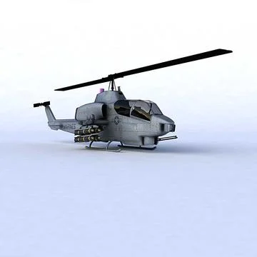 AH-1W ~ 3D Model ~ Download #91481812 | Pond5