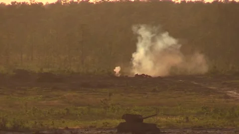 AH-64 Apache Attack Helicopter. Aerial Gunnery and Maintenance  (4) 動画素材 162025270