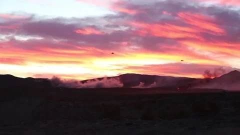 AH-64 Apache Attack Helicopter. Aerial Gunnery and Maintenance  (9) 動画素材 162025554