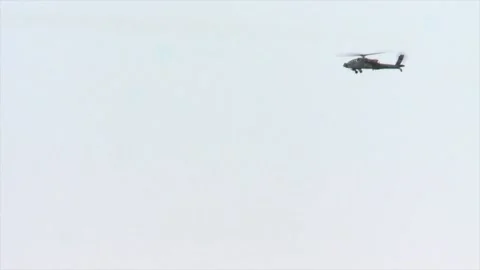 AH-64 Apache Attack Helicopter. Aerial Gunnery and Maintenance  (17) 動画素材 162026117