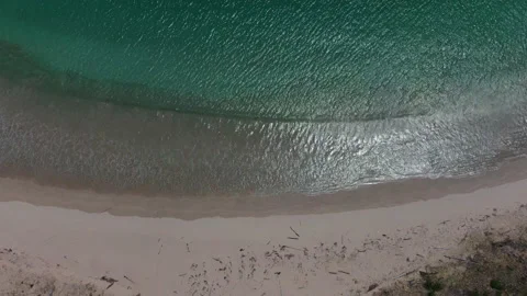 AH - Beach and Wave (1) Stock Footage 194797028