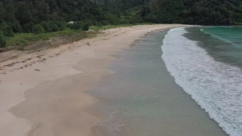 AH - Beach and Wave (12) Stock Footage 194799993