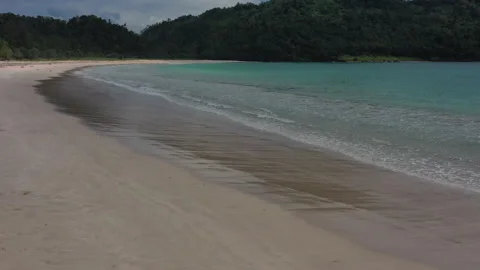 AH - Beach and Wave (15) Stock Footage 194803559