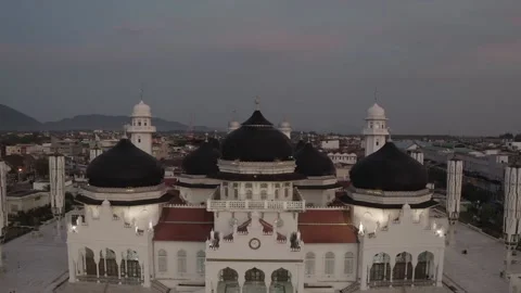 AH - S-LOG Raw File - Baiturrahman Mosque, The Most Beautiful Mosque in Stock Footage 239930339