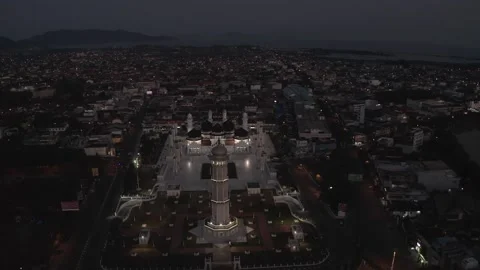 AH - S-LOG Raw File - Baiturrahman Mosque, The Most Beautiful Mosque in Stock Footage 239930629