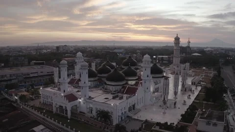 AH - S-LOG Raw File - Baiturrahman Mosque, The Most Beautiful Mosque in Stock Footage 239932464