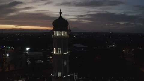 AH - S-LOG Raw File - Baiturrahman Mosque, The Most Beautiful Mosque in Stock Footage 239935906