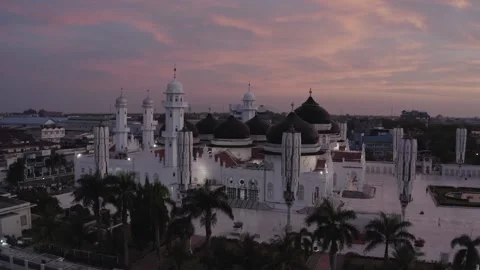 AH - S-LOG Raw File - Baiturrahman Mosque, The Most Beautiful Mosque in Stock Footage 239937538