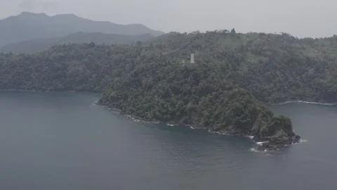 AH - S-LOG Raw File - The Beautiful View of Willem's Tower III Lighthouse Video stock 240633923