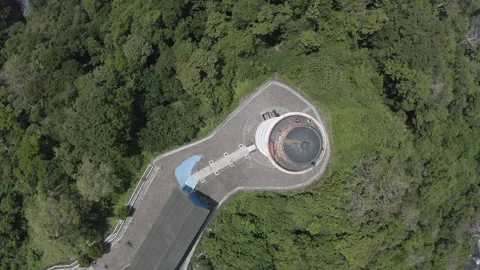 AH - S-LOG Raw File - The Beautiful View of Willem's Tower III Lighthouse Video stock 242389337