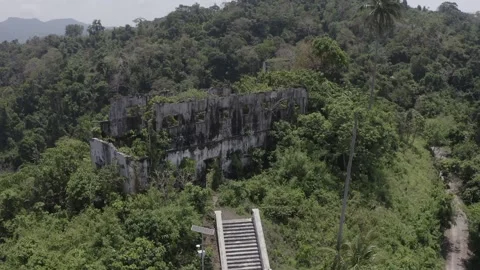 AH - S-LOG Raw File - The Beautiful View of Willem's Tower III Lighthouse Stock Footage 246863055