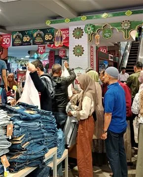 Ahead of Eid Mubarak Stock Photos