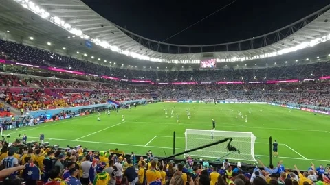 Ahmed bin Ali Stadium Stock-Footage 224294364
