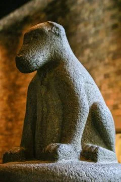 Ahutzol (el perro de agua). Cultura Mexica. Museo Nacional de antropologia. E Stock Photos