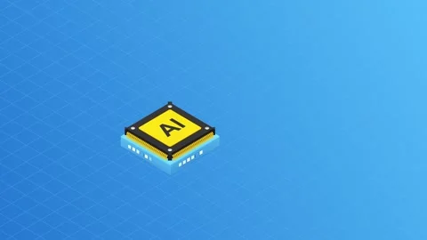 AI 3d isometric explainer animation for business strategy, global business  Stockbeeldmateriaal 252986765