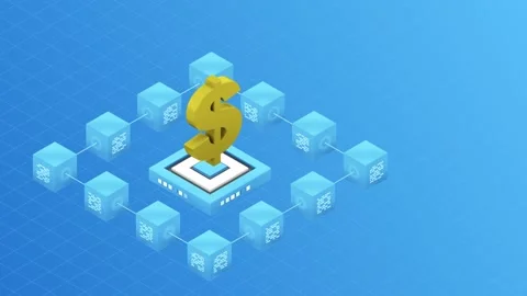 AI 3d isometric explainer animation for business strategy, global business  Stock Footage 252987136