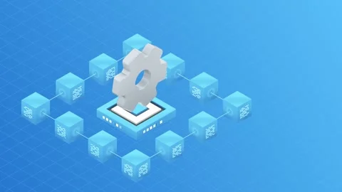 AI 3d isometric explainer animation for business strategy, global business  Stockbeeldmateriaal 252987138