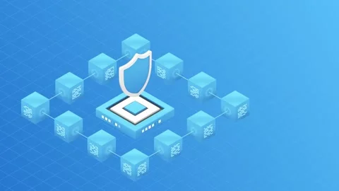 AI 3d isometric explainer animation for business strategy, global business  Stock Footage 252987167