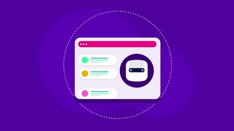 AI agent suggesting for PPC advertising and performance marketing. 库存影片 340452661