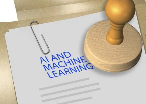 AI and Machine Learning concept Stock Illustration