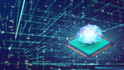 Ai animation, artificial intelligence animation 動画素材 261497743