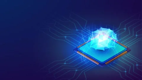 Ai animation, artificial intelligence animation Video stock 261497828