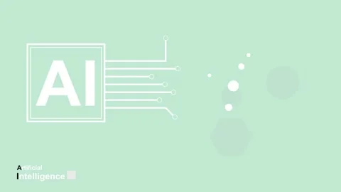 AI Artificial intelligence advance technology use for fast data information Stock Footage 302543177