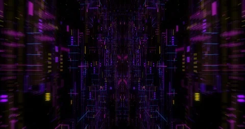 AI artificial intelligence and ML machine learning abstract concept Stock Footage 117082190