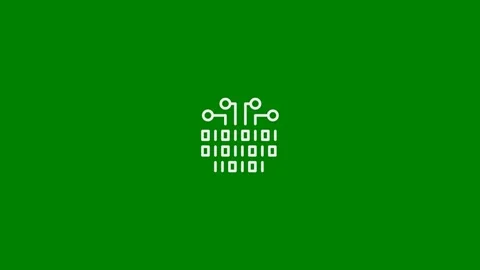 AI (Artificial Intelligence) Brain Reveal - Green Screen, 7.5% Gray 스톡 동영상 337288429