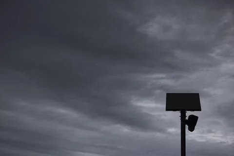 AI Artificial Intelligence Camera Storm Clouds 写真素材
