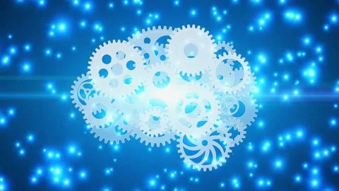 AI (Artificial Intelligence) concept. Deep learning. Computer programming. Stock Footage 162532966