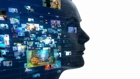 AI (Artificial Intelligence) concept. Stock Footage 103979575