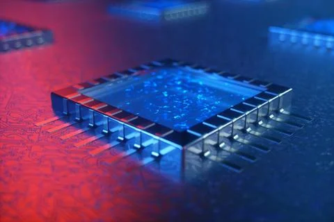 AI - artificial intelligence concept. Machine learning. Central Computer イラスト素材