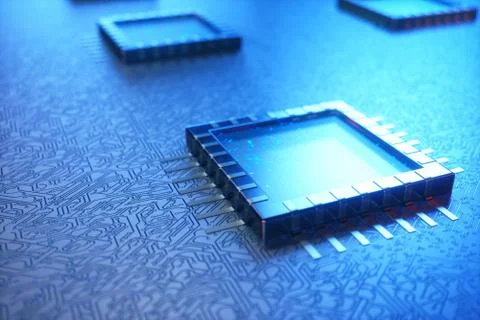 AI - artificial intelligence concept. Machine learning. Central Computer イラスト素材