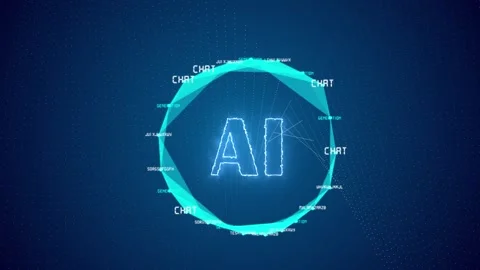 AI artificial intelligence data mining circuit board electronic deep learning Stock Footage 303057502