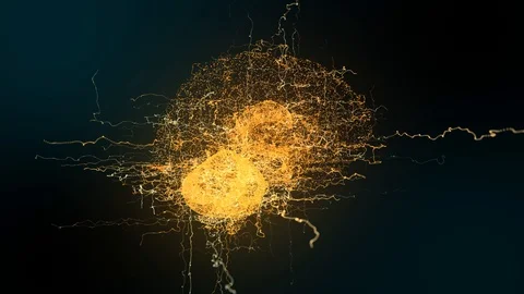 AI Artificial intelligence digital brain big data deep learning computer machine Stock Footage 106479669